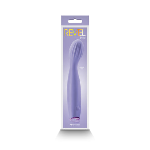 Revel Pixie - 17.3 cm USB Rechargeable Vibrator for G Spot Vibrators