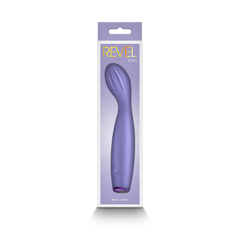 Revel Pixie - 17.3 cm USB Rechargeable Vibrator for G Spot Vibrators