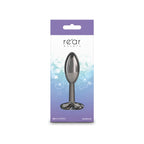 Rear Assets Clover Gunmetal 9.2 cm Metallic Butt Plug > Anal Range > Butt Plugs