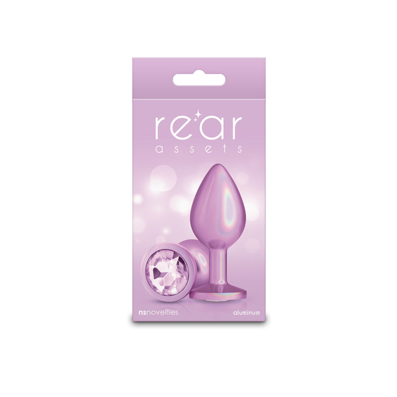 Rear Assets Iridescent Medium – Lightweight 8.2 cm Butt Plug > Anal Range > Jewel Butt Plugs
