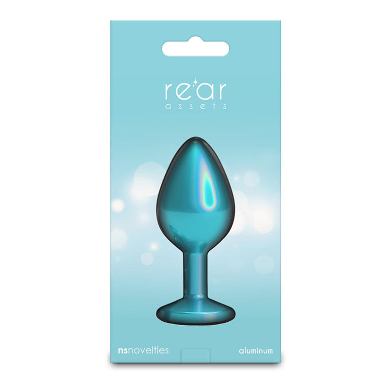 Rear Assets Iridescent Champagne Medium – Lightweight Butt Plug > Anal Range > Butt Plugs