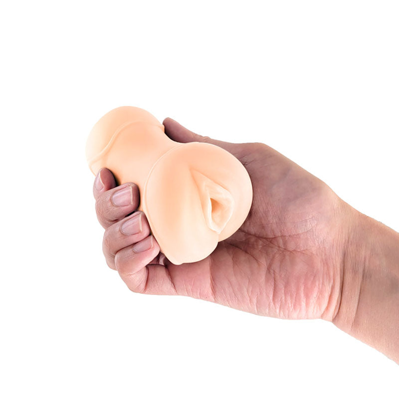 Pocket Pals Vagina Stroker – Body-Safe Masturbator Strokers - Manual