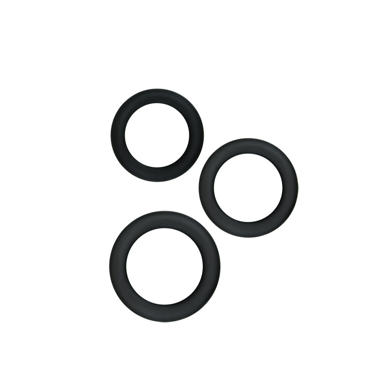 Renegade Diversity Rings Silicone Cock Rings Set of 3 Sizes COCK RING Set