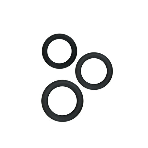 Renegade Diversity Rings Silicone Cock Rings Set of 3 Sizes COCK RING Set