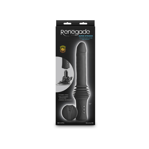 Renegade Super Stroker - Rechargeable Thrusting Vibrator DONGS Thrusting