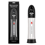Renegade Warrior Pump Clear – Waterproof Automatic Penis Pump 8 Inch Length 2.75 Inch Diameter Black > Pumps > Penis Pumps Electric