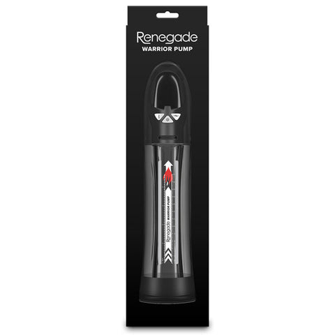 Renegade Warrior Pump Clear – Waterproof Automatic Penis Pump 8 Inch Length 2.75 Inch Diameter PUMPS