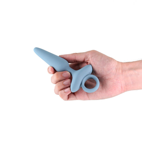 Renegade Maverick Grey 15 Cm USB Rechargeable Vibrating Butt Plug Butt Plugs - Vibrating