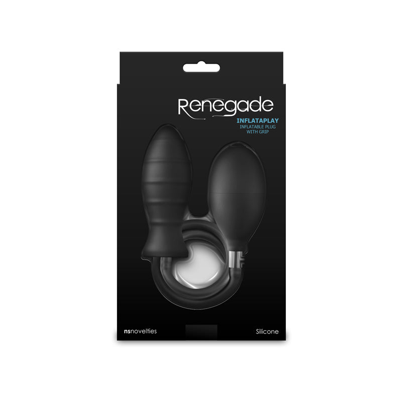 Renegade InflataPlay – Waterproof 10.5 cm Inflatable Butt Plug > Anal Range > Tunnel and Stretchers