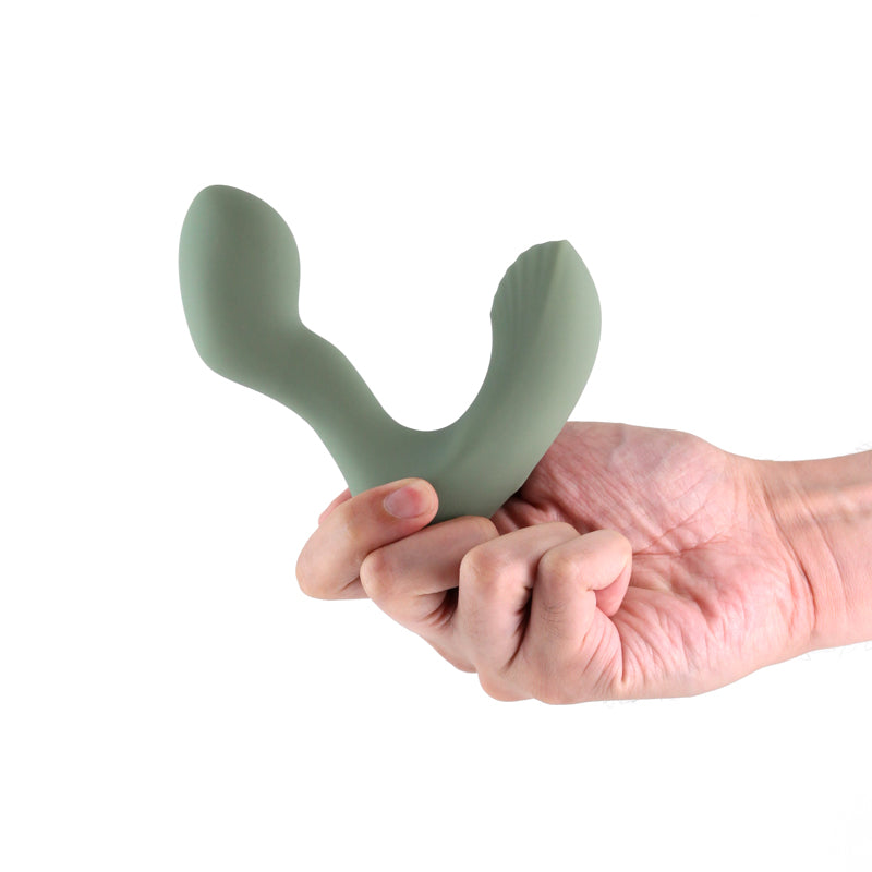 Renegade Outlaw (Sage) – Rechargeable 12 cm Waterproof Prostate Massager > Anal Range > Prostate Plugs