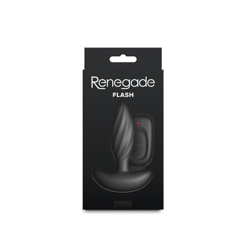 Renegade Flash – USB Rechargeable Wireless Remote-Controlled Vibrating Butt Plug > Anal Range > Vibrating Butt Plugs