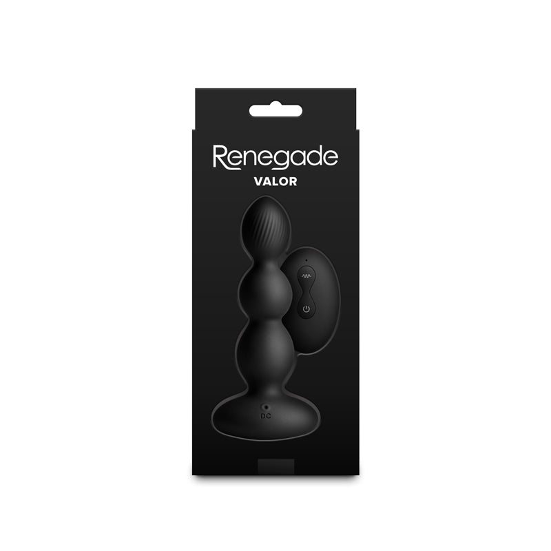 Renegade Valor – USB Rechargeable Wireless Remote Vibrating Anal Beads 13.7 cm > Anal Range > Anal Beads