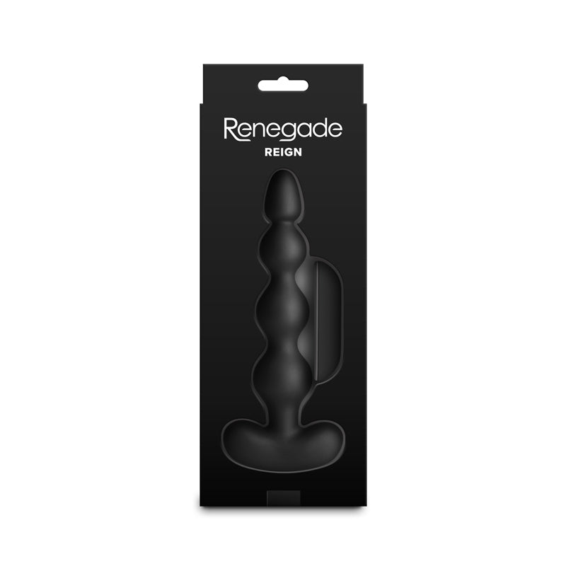Renegade Reign – Waterproof USB Rechargeable Vibrating Anal Beads with Remote > Anal Range > Anal Beads