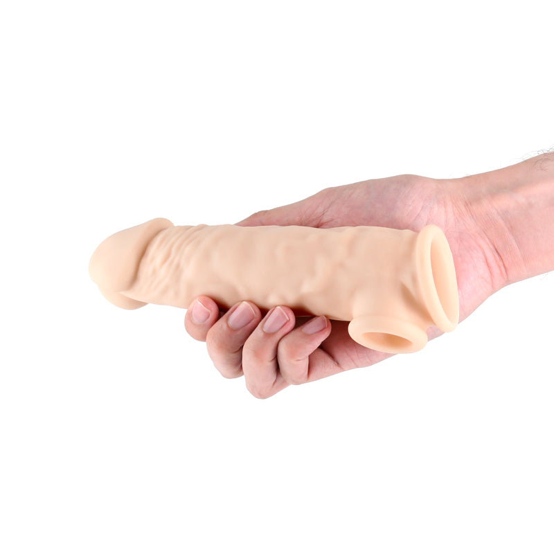 Renegade Annex (Thick) – 18.6 cm Realistic Penis Extender Sleeve > Sex Toys For Men > Penis Sleeves