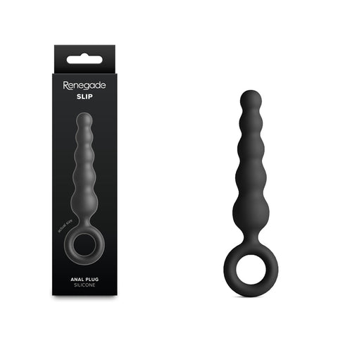 Renegade Slip – 12.7 cm Silicone Anal Plug Black > Anal Range > Butt Plugs