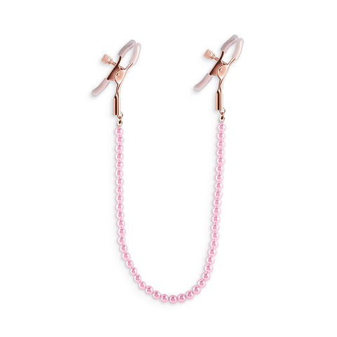Bound Nipple Clamps DC1 Pink Adjustable Adult Sex Toy Nipple Stimulators