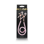 Bound Adjustable Pink Nipple Clamps – Adjustable Nipple Clamps > Sex Toys > Nipple Clips