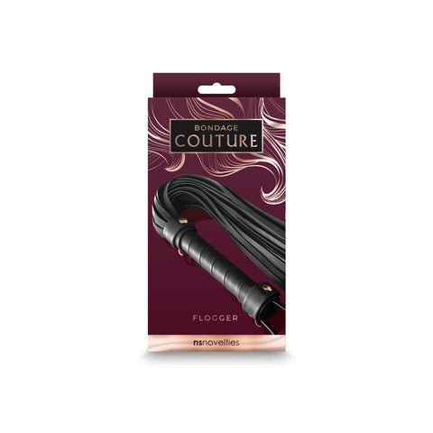 Bondage Couture Flogger Whip - Elegant Adult Sex Toy for Sensual Exploration BONDAGE-TOYS