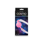 Cosmo Bondage Ball Gag Rainbow 62.3cm Metallic Pink Restraint Coloured > Bondage Gear > Gags and Bits