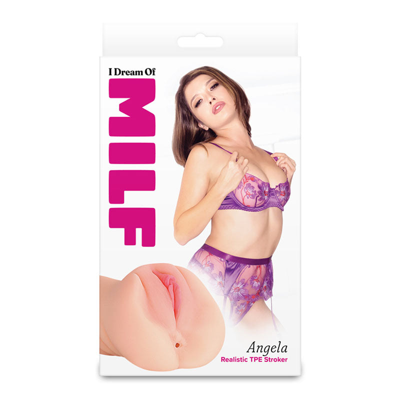 I Dream Of Milf Pamela (Tan) – Realistic Stretchy Masturbator Strokers - Manual