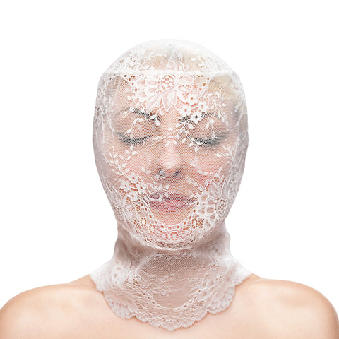 Fetish & Fashion - Lace Hood - One Size Fits Most > Bondage Gear > Bondage Hoods