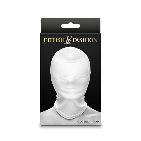 Fetish & Fantasy - Closed Hood for Most Sizes White > Bondage Gear > Bondage Hoods