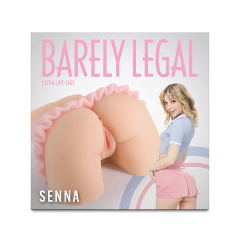 Barely Legal Senna (White) – Realistic Soft Stroker Sleeve White > Sex Toys For Men > Masturbators > Manual