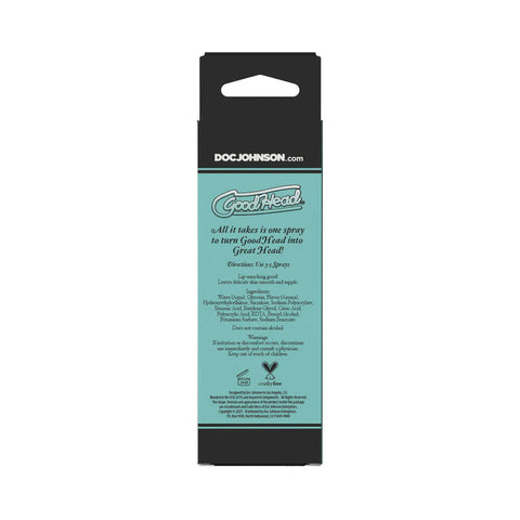 Goodhead Juicy Head Pia Colada – Sugar-Free Vegan Friendly Dry Mouth Spray 2 oz > Lube > Oral Gels & Sprays