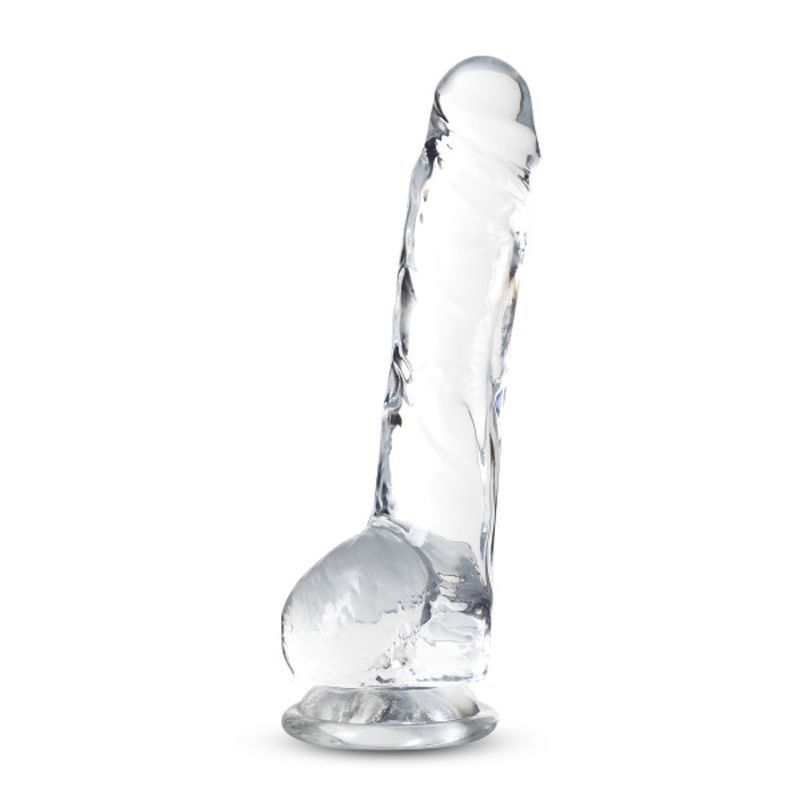 Naturally Yours Crystaline Suction Cup Dildo – 6, 7 or 8 Inch Clear 8" > Dildos > Realistic Dildos