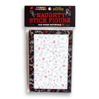 Naughty Stick Figure Notepad Novelty Notepad 100 Pages > Novelties > Gag Gifts