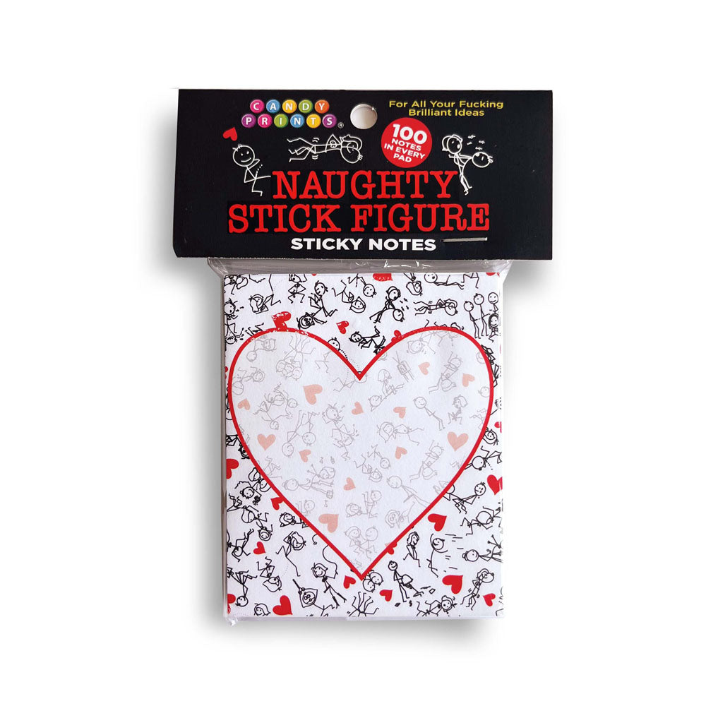 Naughty Stick Figure Sticky Notes 100 Pack Novelty Office Supply > Novelties > Party Supplies