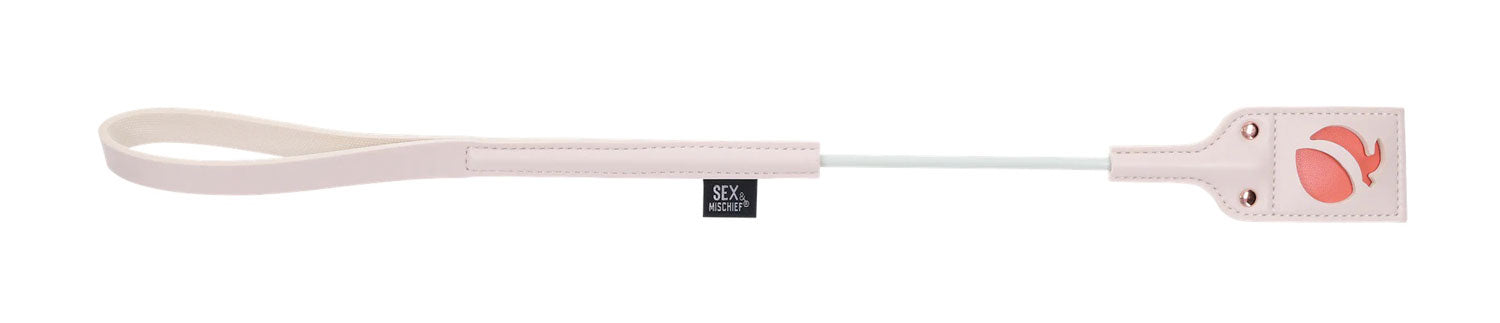 Sex and Mischief Peaches n CreaMe Impressions Crop White Whips & Paddles