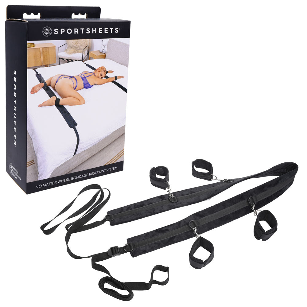 No Matter Where Bondage Restraint System – Compact Travel Restraint Set > Bondage Gear > Bondage Kits Main image