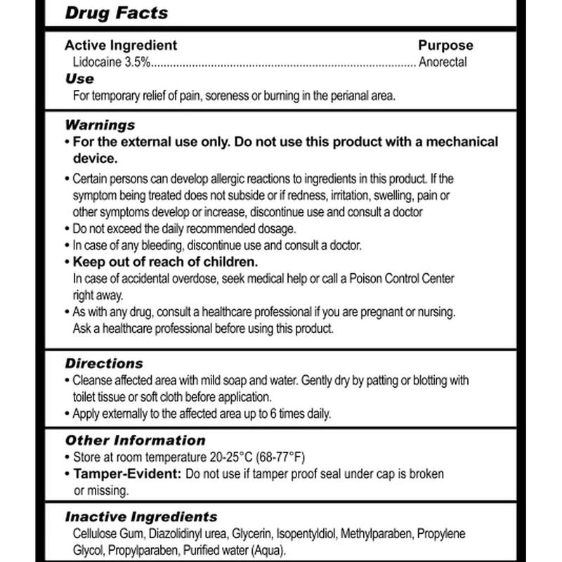 Numb Desensitizing Water-Based Lubricant with Lidocaine – Soothing Intimate Lubricant > Lube > Water Based