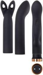 Evolved Four Play Bullet With Three Sleeves > Vibrators > Mini Vibrators