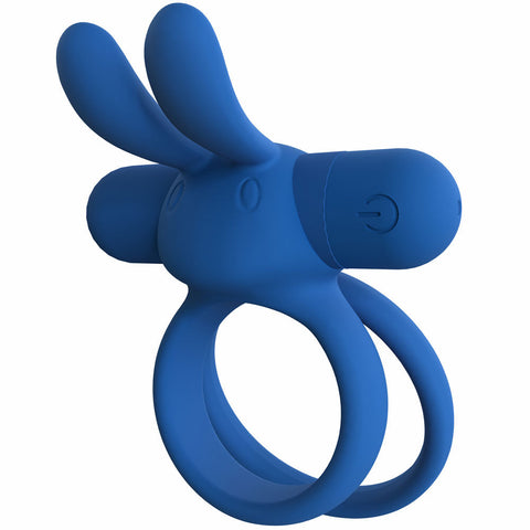 Ohare XL (Black | Blue | Green) – Rechargeable Large Rabbit Vibrator > Cock Ring > Vibrating