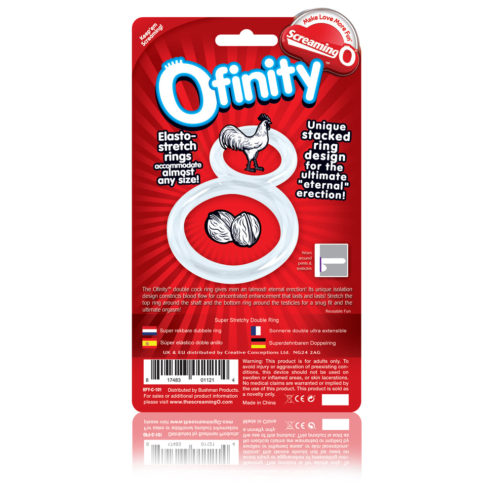 Ofinity Double Erection Ring > Cock Ring > Single