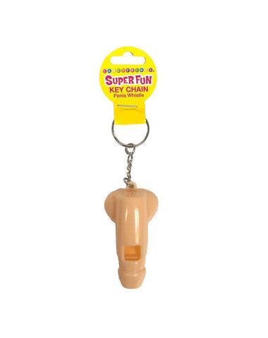 Super Fun Penis Key Chain Whistle 6ct > Novelties > Keychains
