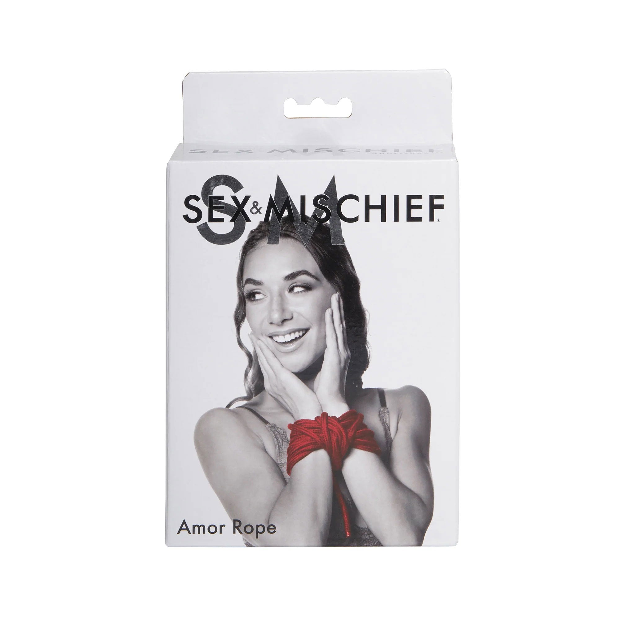 Sex & Mischief Amor Rope 9 Metres Red Cotton Restraint Rope