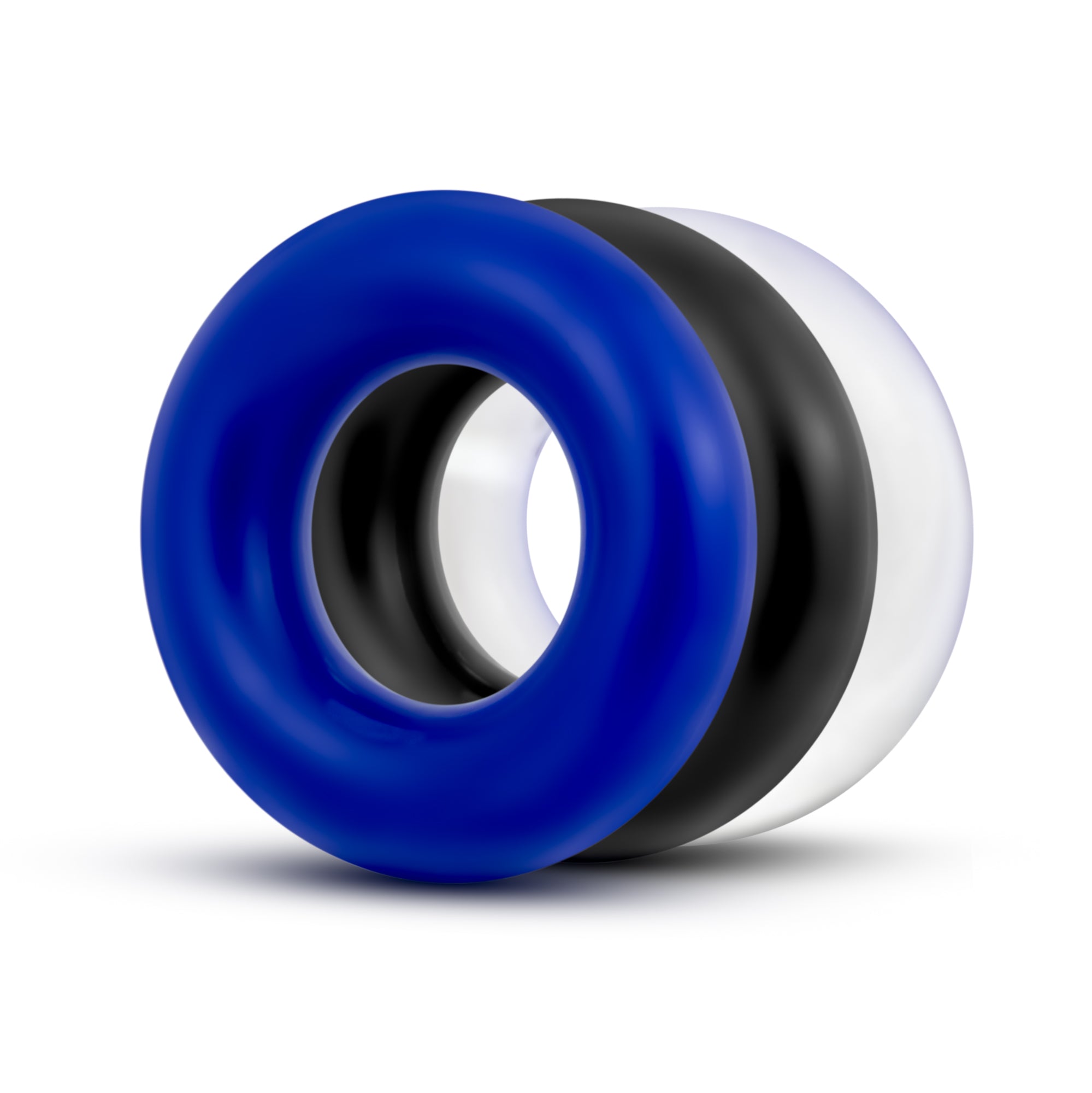 Stay Hard Donut Rings - 3 Pack > Cock Ring > Sets