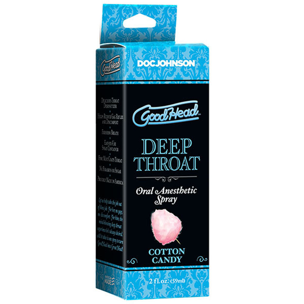 Goodhead Deep Throat Spray (Cotton Candy) – Oral Spray Default Title > Lube > Oral Gels & Sprays