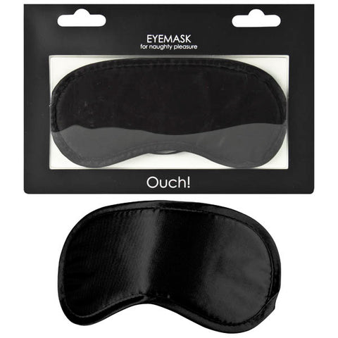Soft Eyemask for Intimacy and Relaxation Black Masks