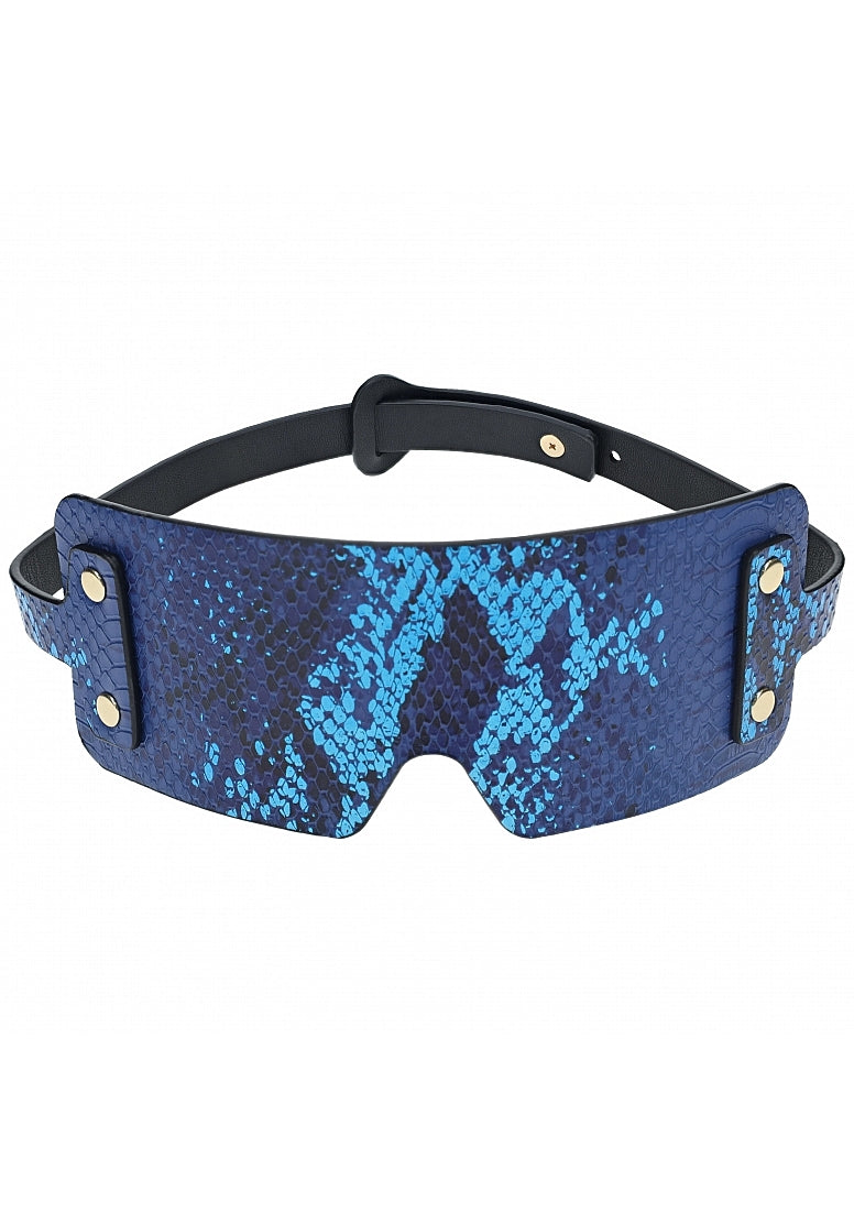 Ouch Florence Collection PU Leather Blindfold – Luxury Intimate Accessory Secondary image