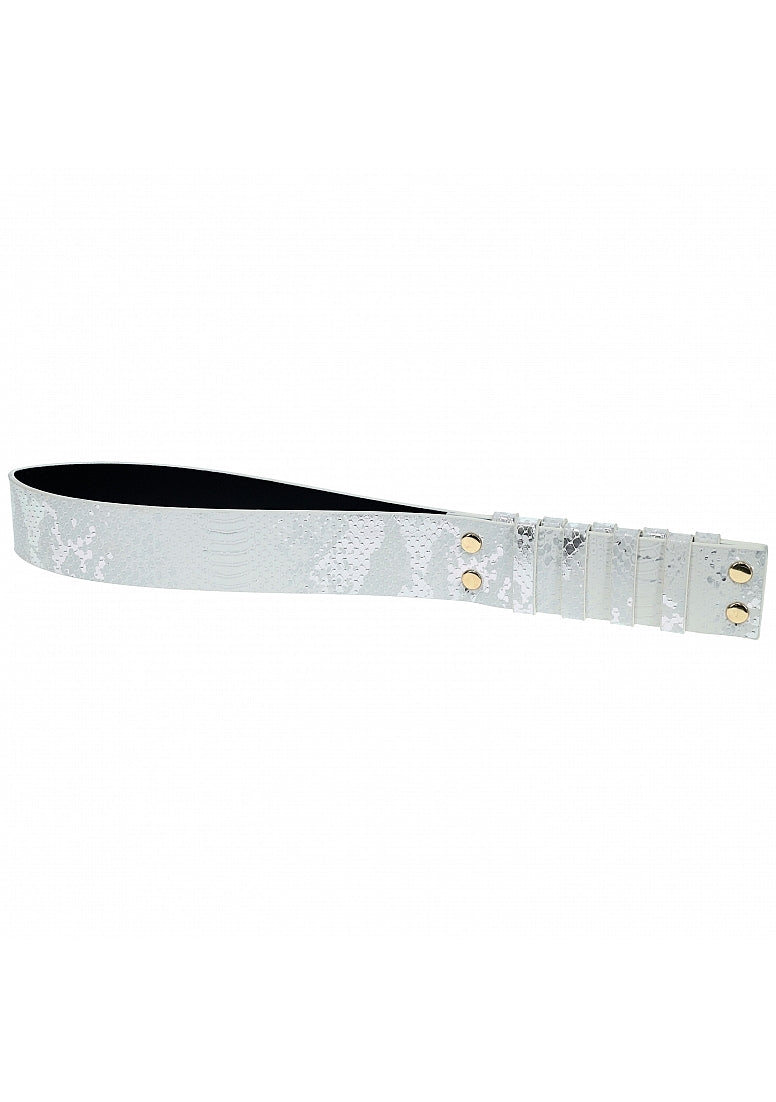 Ouch Florence Collection Paddle – Leather BDSM Paddle White > Bondage Gear > Paddles