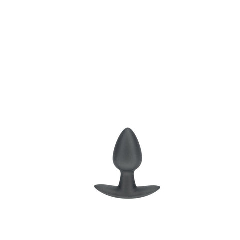 Ouch Anal Plug Small Gun Metal Grey 6.5 cm Butt Plug Butt Plugs