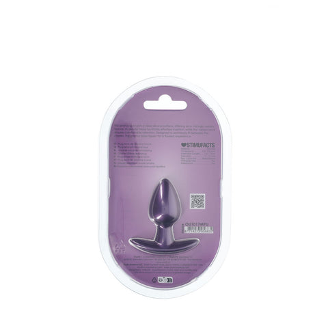 Ouch Anal Plug Small Metallic 6.5 cm Butt Plug for Intimate Pleasure Butt Plugs