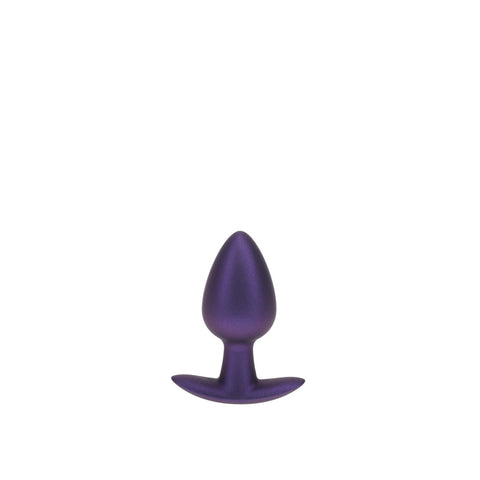 Ouch Anal Plug Medium Metallic 7.9 Centimeter Butt Plug Butt Plugs