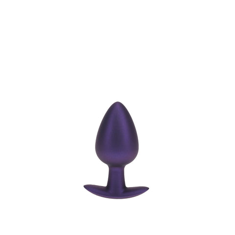 OUCH! Anal Plug - Large 8.9 cm Metallic Purple Butt Plug Butt Plugs