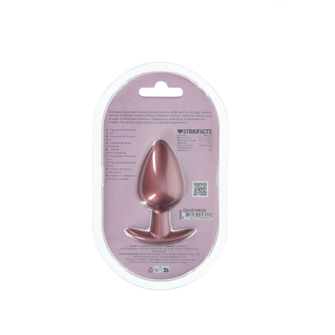 Ouch Anal Plug Large Rose Gold 8.9 cm Butt Plug Butt Plugs