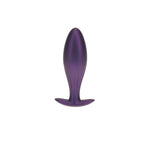 Ouch Oval Metallic – Silicone Large Butt Plug > Anal Range > Butt Plugs